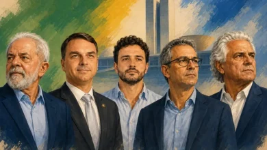 Descubra quem são os nomes confirmados para o debate de 2026 e como a mídia tradicional pretende pautar a disputa pelo poder no Brasil.